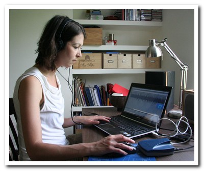 Francesca Panetta and her SADiE