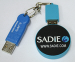 SADiE dongle and USB stick
